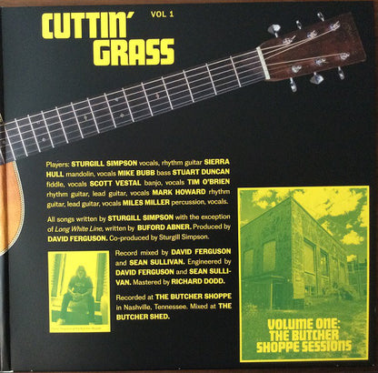 Sturgill Simpson : Cuttin' Grass Vol. 1 (The Butcher Shoppe Sessions) (2xLP, Album)