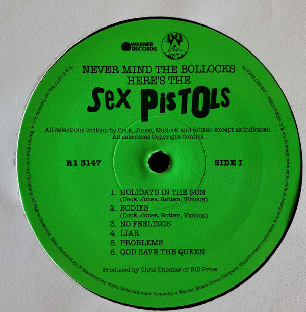 Sex Pistols Never Mind newest The Bollocks Vinyl FACTORY SEALED 1977 REISSUE