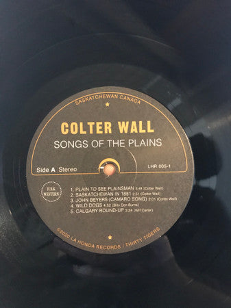 Colter Wall : Songs Of The Plains (LP, Album, RE)