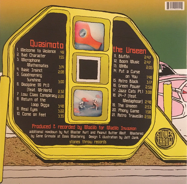 Quasimoto : The Unseen (2xLP, Album, RE)