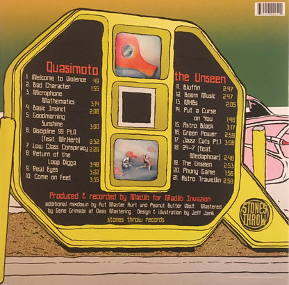 Quasimoto : The Unseen (2xLP, Album, RE)