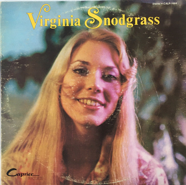 Virginia Snodgrass : Virginia Snodgrass (LP, Album)