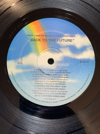 Various : Music from the Motion Picture Soundtrack-Back To The Future (LP, Album, RP)