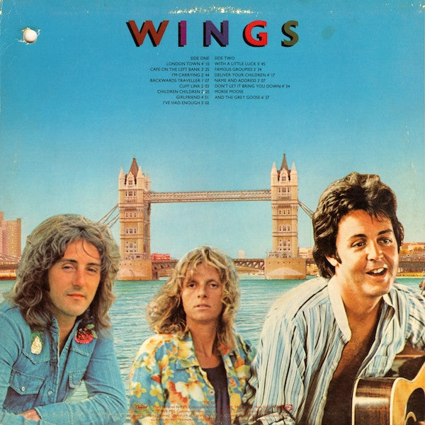 Wings (2) : London Town (LP, Album, Win)