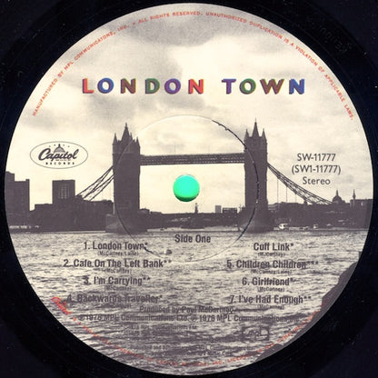 Wings (2) : London Town (LP, Album, Win)