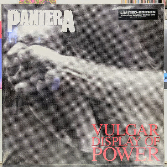 Pantera : Vulgar Display Of Power (LP, Album, Ltd, RE, Whi)