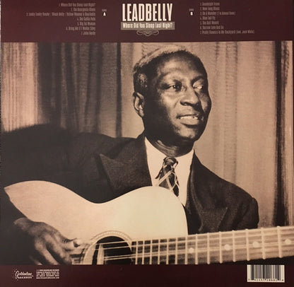 Leadbelly : Where Did You Sleep Last Night? (LP, Album)