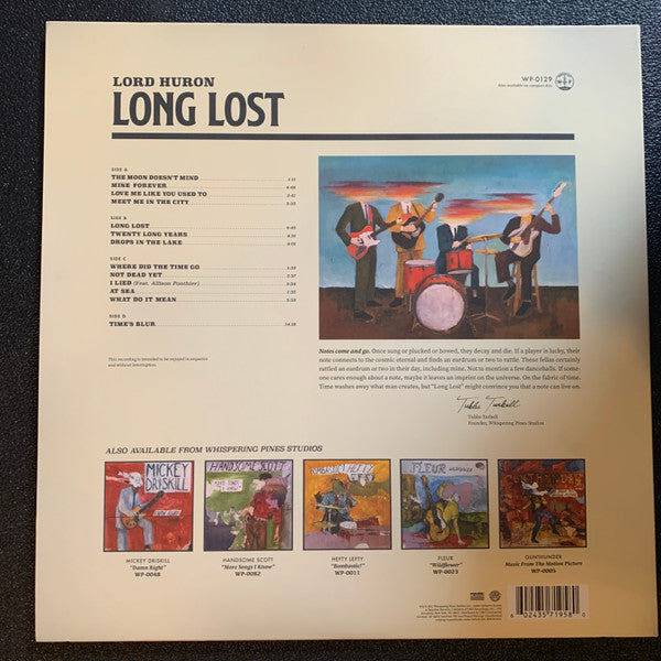 Lord Huron - Long Lost 2xLP deals - Blue and Yellow Swirl