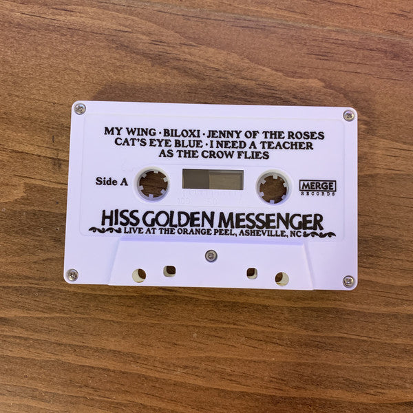 Hiss Golden Messenger : Live At The Orange Peel, Asheville, NC (Pictures Of The Gone World) (Cass, Whi)