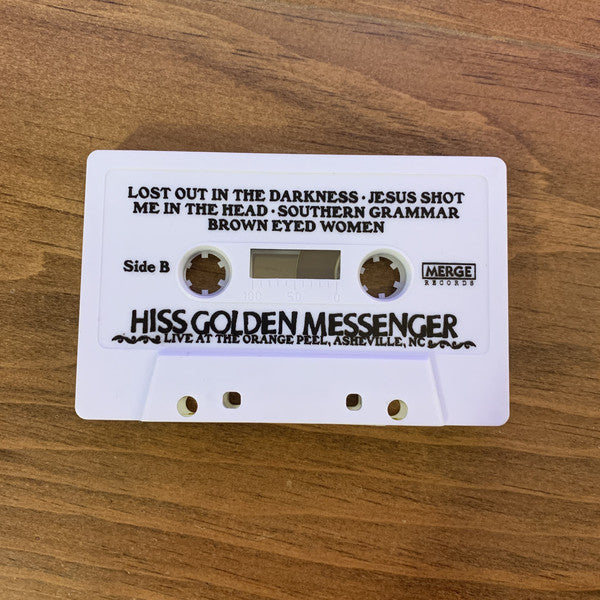 Hiss Golden Messenger : Live At The Orange Peel, Asheville, NC (Pictures Of The Gone World) (Cass, Whi)