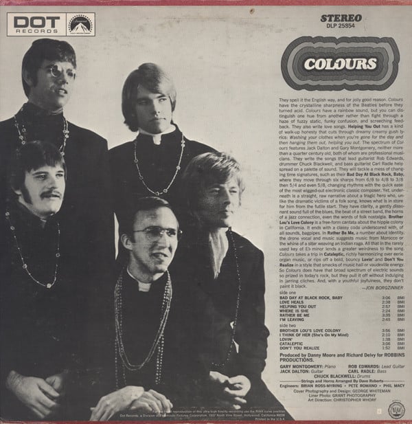 Colours (14) : Colours (LP, Album, Box)