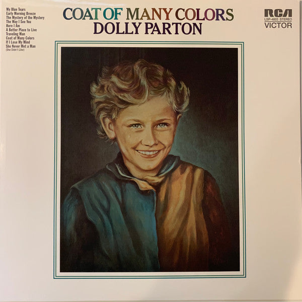 Dolly Parton : Coat Of Many Colors (LP, Album, Club, RE, RM, Rai)