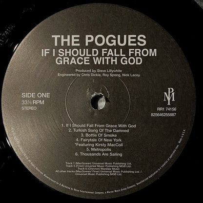 The Pogues : If I Should Fall From Grace With God (LP, Album, RE)