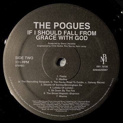 The Pogues : If I Should Fall From Grace With God (LP, Album, RE)