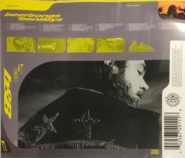 Post Malone : Beerbongs & Bentleys (CD, Album)