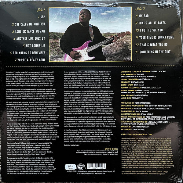 Christone Kingfish Ingram* : 662 (LP, Album, Tra)