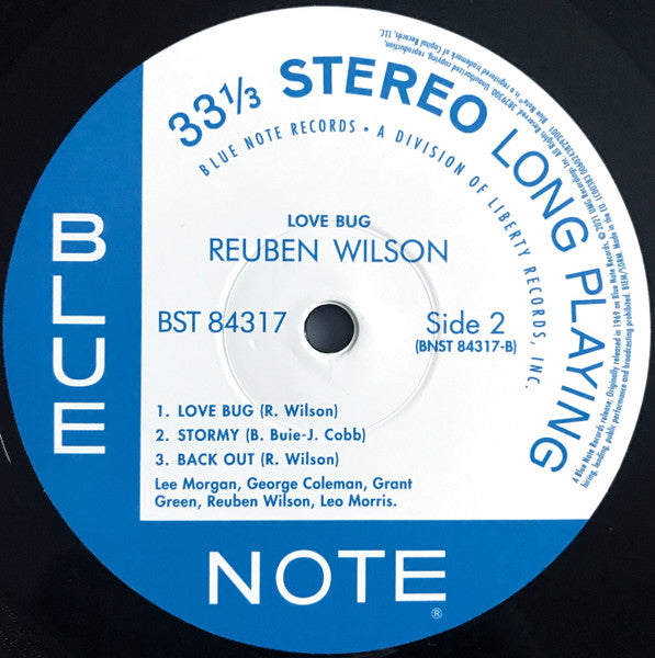 Reuben Wilson : Love Bug (LP, Album, RE, 180)