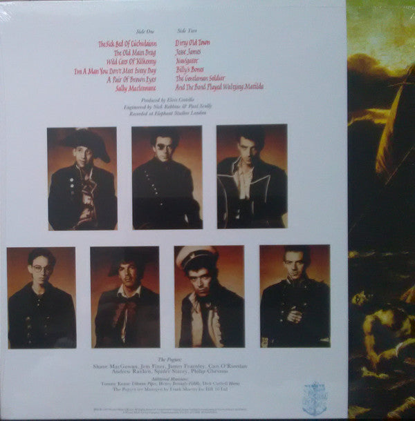 The Pogues : Rum Sodomy & The Lash (LP, Album, RE, RM, RP, 180)