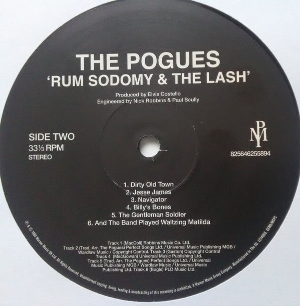 The Pogues : Rum Sodomy & The Lash (LP, Album, RE, RM, RP, 180)