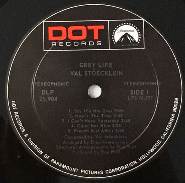 Val Stöecklein* : Grey Life (LP, Album)