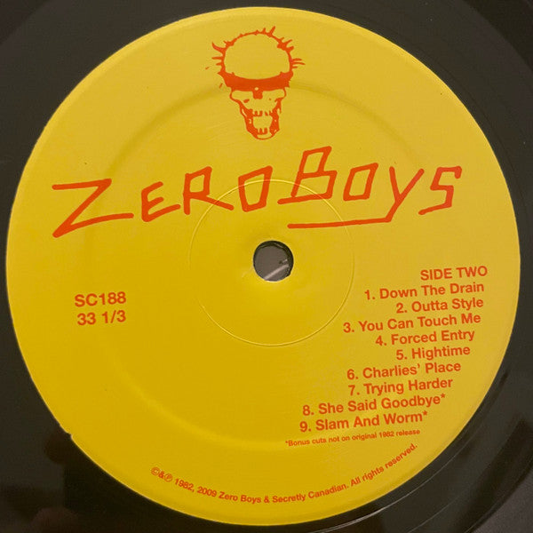 Zero Boys : Vicious Circle (LP, Album, RE, RM)