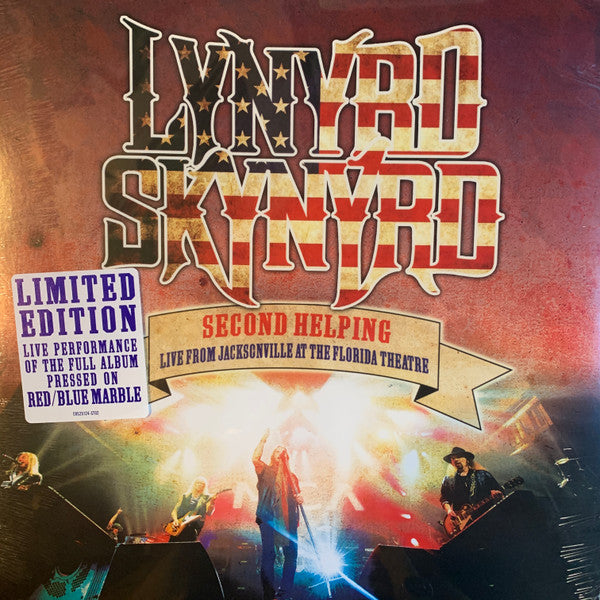 Lynyrd Skynyrd : Second Helping Live From Jacksonville At The Florida Theatre (LP, Ltd, RP, Blu)