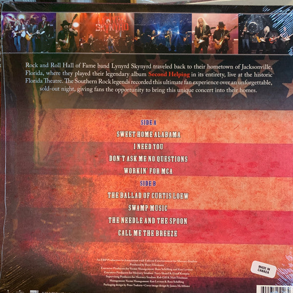 Lynyrd Skynyrd : Second Helping Live From Jacksonville At The Florida Theatre (LP, Ltd, RP, Blu)