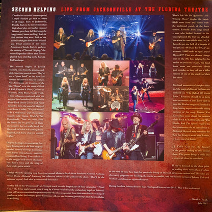 Lynyrd Skynyrd : Second Helping Live From Jacksonville At The Florida Theatre (LP, Ltd, RP, Blu)