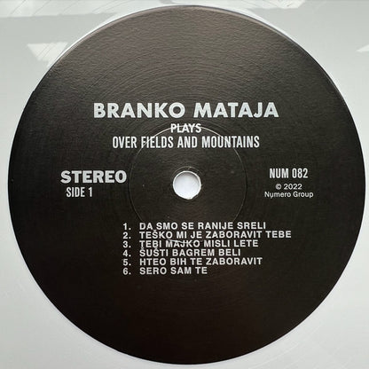 Branko Mataja : Over Fields and Mountains (LP, Comp, Whi)