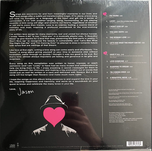 Jason Mraz : LaLaLaLoveSongs (LP, Comp)