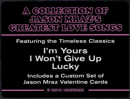 Jason Mraz : LaLaLaLoveSongs (LP, Comp)