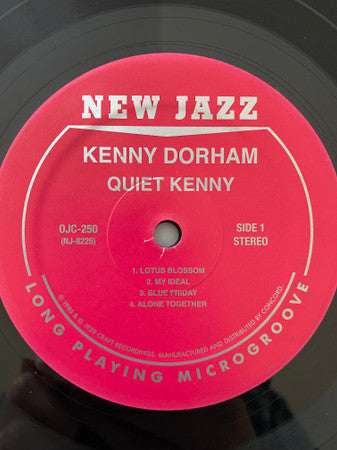 Kenny Dorham : Quiet Kenny (LP, Album, RE)