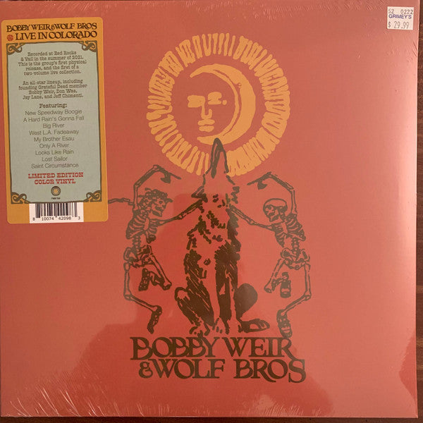 Bob Weir & Wolf Bros. Live In Colorado 2-LP ~ hot Ltd Ed Colored Vinyl ~ New/Sealed!