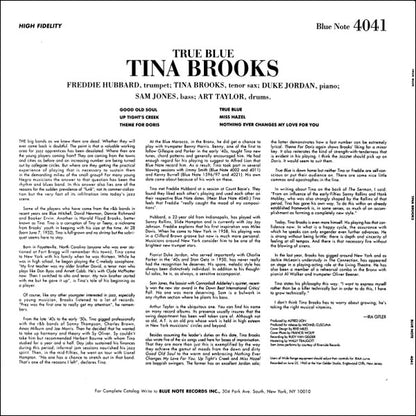 Tina Brooks : True Blue (LP, Album, RE, Sco)