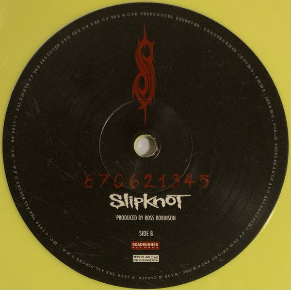 Slipknot : Slipknot (LP, Album, Ltd, RE, RP, Yel)