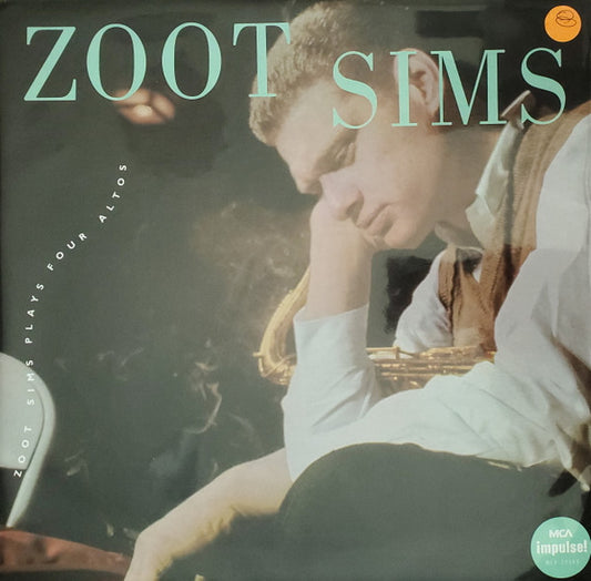 Zoot Sims : Zoot Sims Plays Four Altos (LP, Album, Mono, RE, Glo)