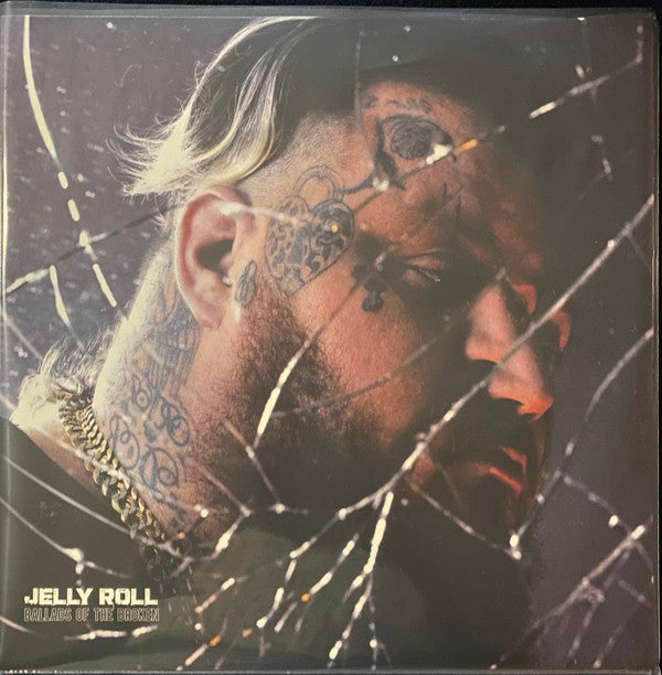 Jelly Roll (3) : Ballads Of The Broken (LP, Album, Red)