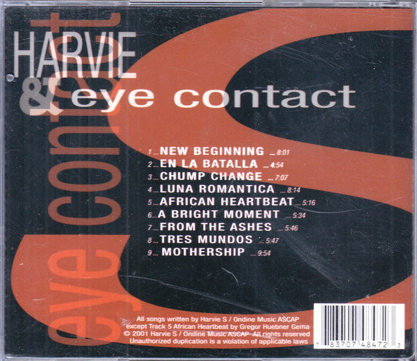 Harvie S & Eye Contact : New Beginning (CD, Album)