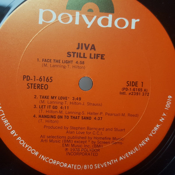 Jiva (5) : Still Life (LP, Album)