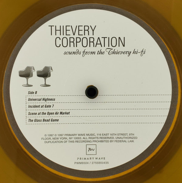 Thievery Corporation : Sounds From The Thievery Hi-Fi (2xLP, Album, RSD, Ltd, RE, Ora)