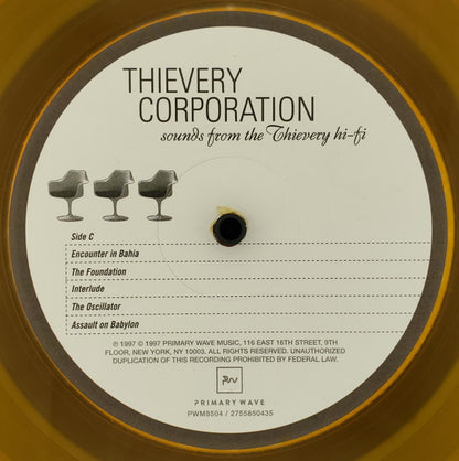 Thievery Corporation : Sounds From The Thievery Hi-Fi (2xLP, Album, RSD, Ltd, RE, Ora)