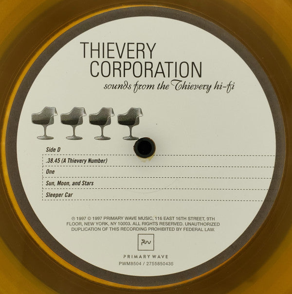 Thievery Corporation : Sounds From The Thievery Hi-Fi (2xLP, Album, RSD, Ltd, RE, Ora)