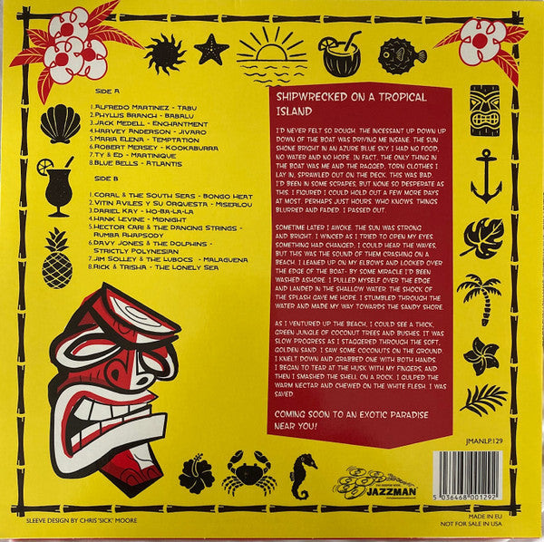 Various : Greasy Mike Shipwrecked On A Tropical Island (LP, Comp)