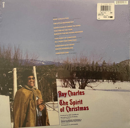 Ray Charles : The Spirit Of Christmas (LP, Album, RE, RM)