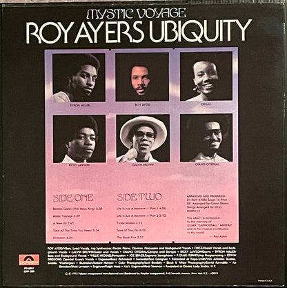 Roy Ayers Ubiquity : Mystic Voyage (LP, Album, RE)