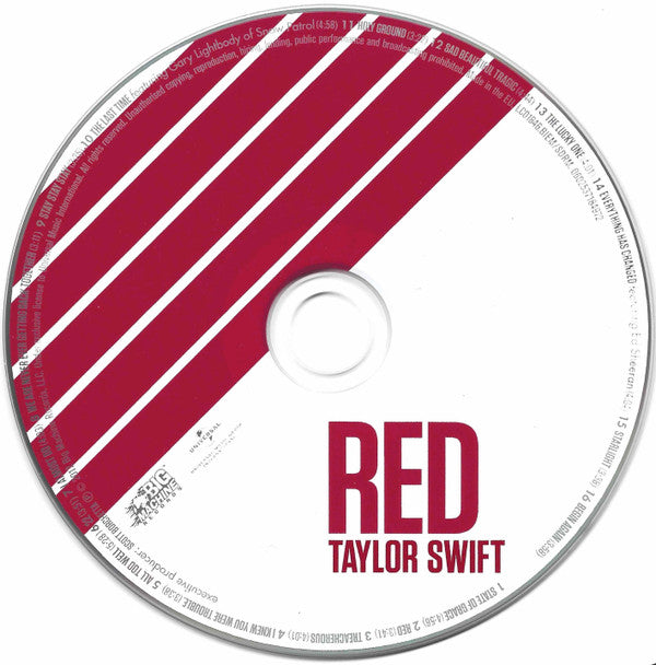 Taylor Swift : Red (CD, Album, RE)