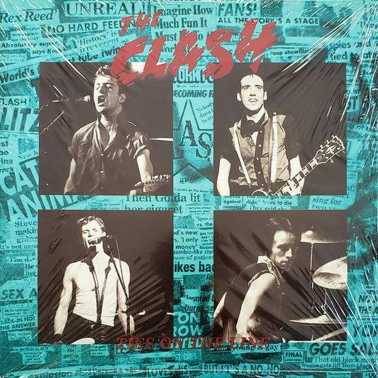 The Clash : Ties On The Line (LP, RP, Unofficial)