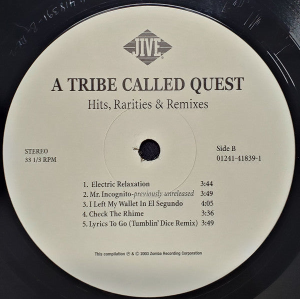 A Tribe Called Quest : Hits, Rarities & Remixes (2xLP, Comp, RE)