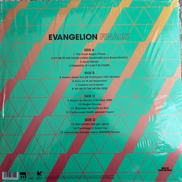 Various : Evangelion Finally (2xLP, M/Print, Opa)