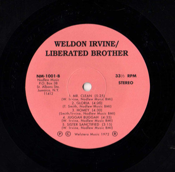 Weldon Irvine : Liberated Brother (LP, RE)